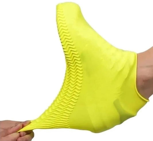 Overshoes - 1 Pair - Waterproof Silicone Overshoes - Reusable, Non-slip, Suitable for Outdoor Activities V1188-ZXY-10662