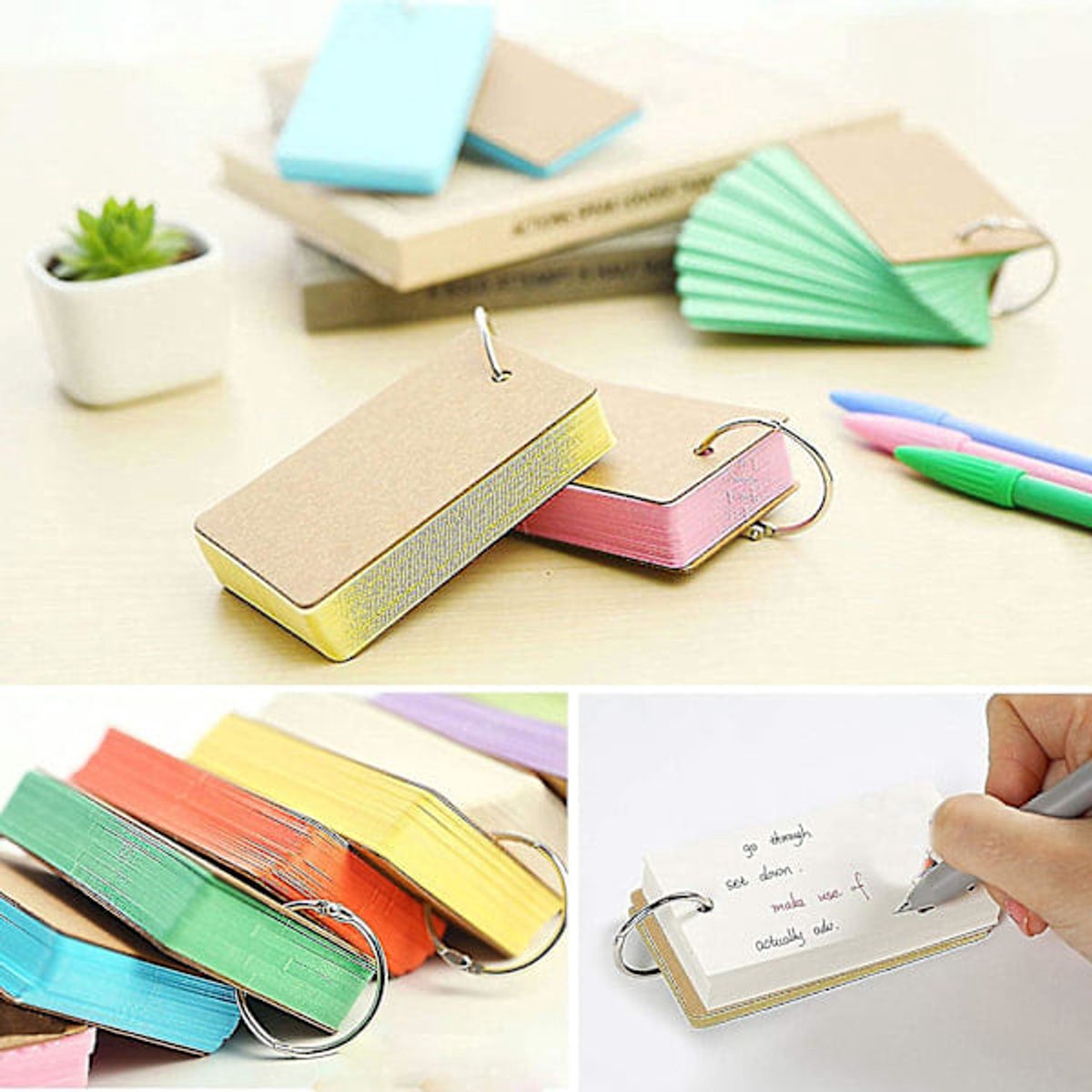 Notebook - Notepad - Flashcards - Sticky Notes - 7-pack V1188-ZXY-10697