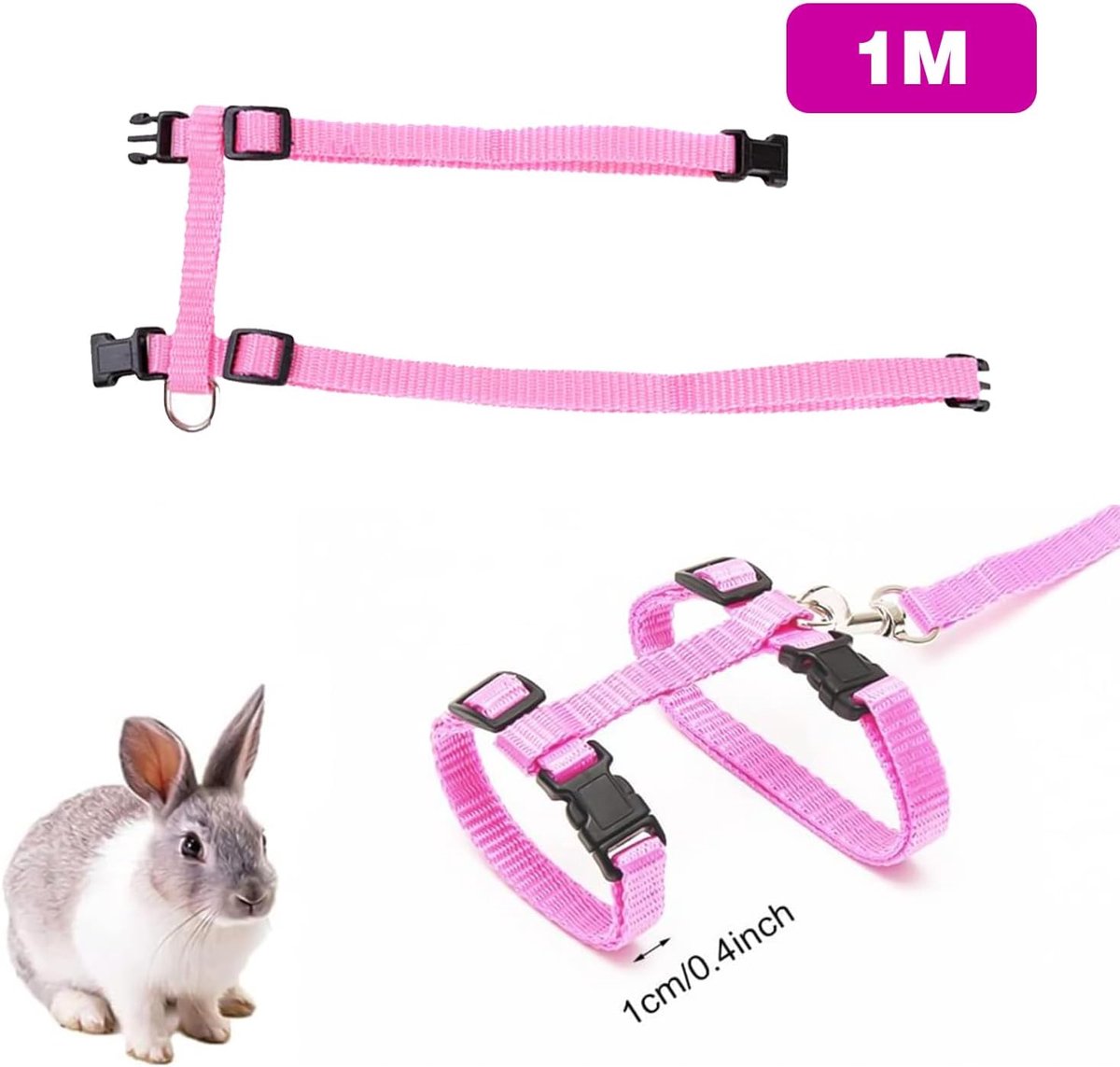 Cat Harnesses & Leashes - Cat Harnesses with Leashes - Anti-Escape Cat Leash Sets - Adjustable Soft Kitten V1188-ZXY-10704