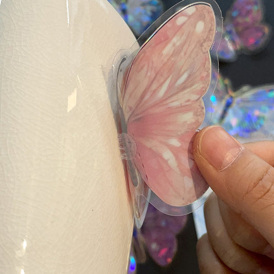 Stickers - Butterfly Wall Stickers - DIY Wall Stickers - Creative Bedroom Supplies - Beautiful 3D Decorations V1188-ZXY-11081