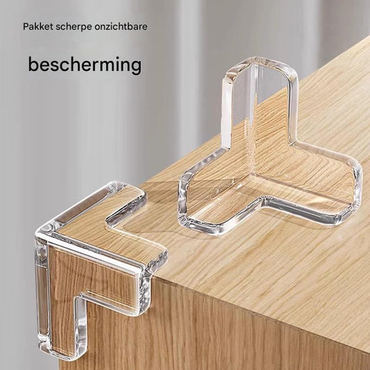 Corner Protectors - Set of 4 - Table Corner Protectors - Corner Protection - Edge Protection - Transparent - V1188-ZXY-11093