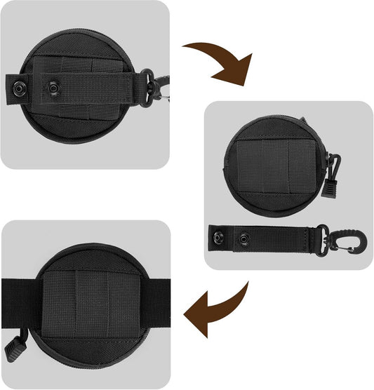 Storage Bag - Accessory Organizer - Compact Wallet for Daily Use - Suitable for Travel, Sports, Running, V1188-ZXY-11152