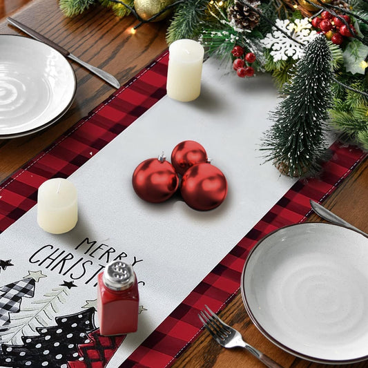 Table Runner - Christmas Table Runner - Christmas Decorations - Christmas Table Runner 33x183 cm - Christmas V1188-ZXY-11237