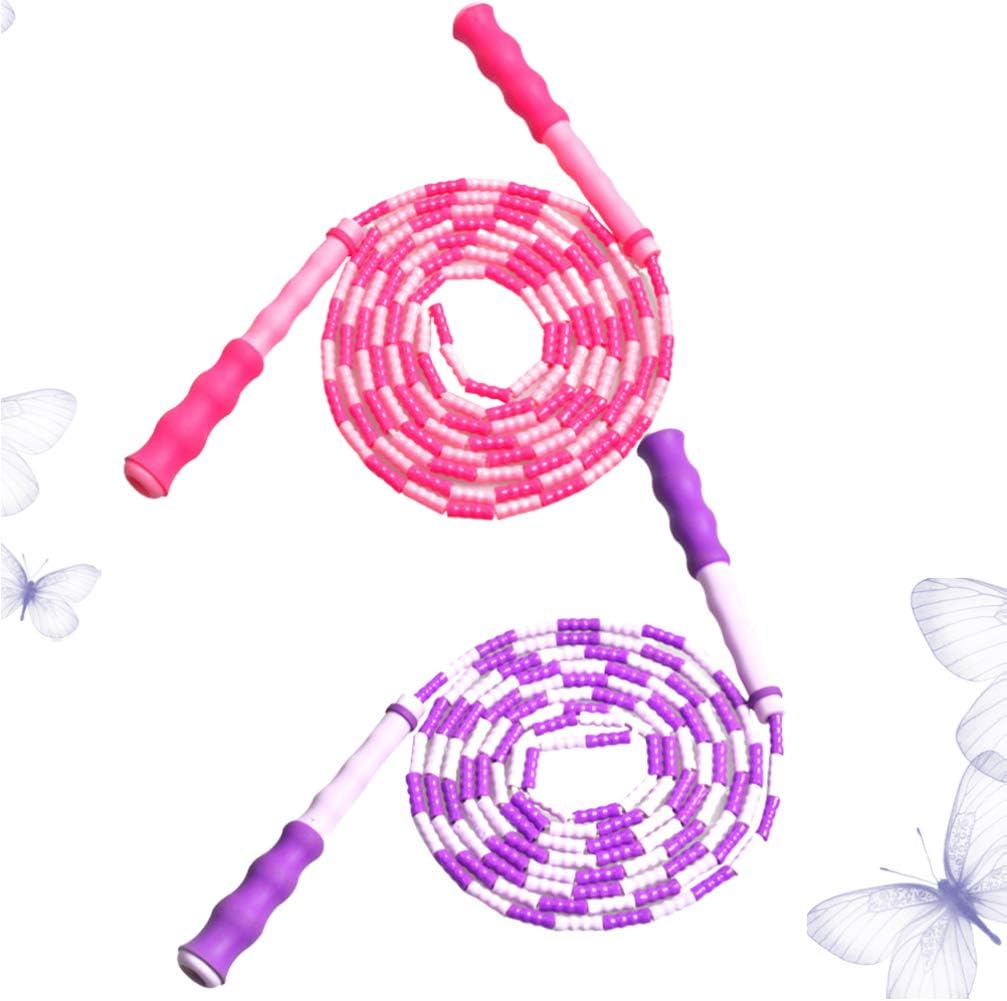 2pcs Kid Jump Rope Exercise Jump Rope Workout Fitness Jump Rope V1188-ZXY-117-0005