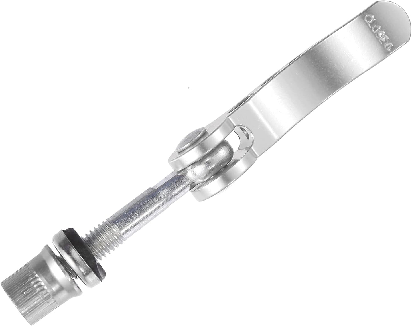 2pcs M6*65mm Aluminium Alloy Bicycle Seat Post Quick Release Pin Seatpost Skewer Bolt Silver Tone V1188-ZXY-117-0013