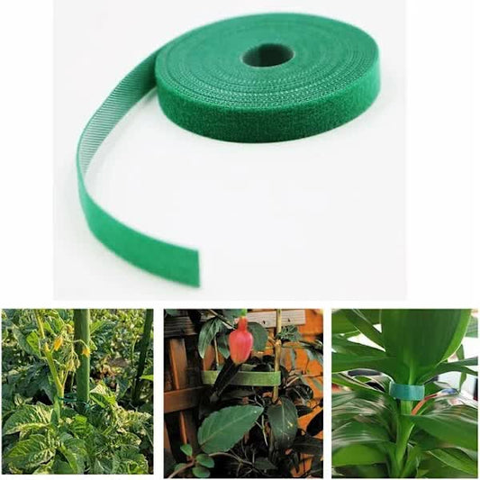 4-pack plant tape - garden tape - reusable plant tape - soft plant tape plant support, length 5 meters V1188-ZXY-117-0023