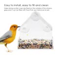 Transparent - House-shaped - Birdhouse - With weatherproof function V1188-ZXY-117-0030