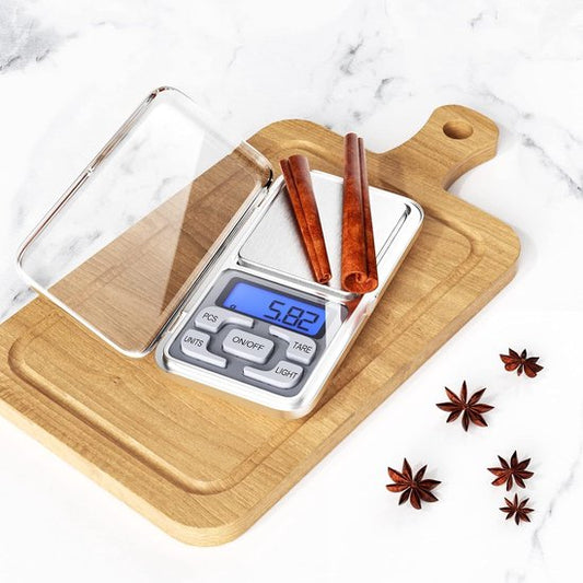 Electronic kitchen scale - Kitchen scale - 500g/0.01g - Food scale - Stainless steel household scale - With V1188-ZXY-131-060