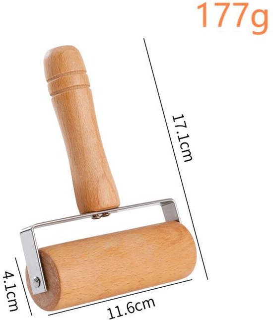 Rolling pin - Wooden - Pizza - Pasta - Hand dough maker - Baking utensils V1188-ZXY-131-077