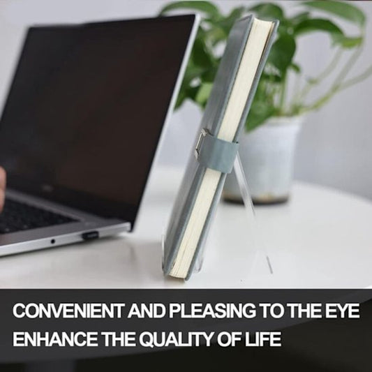 Transparent bookcase - Acrylic display rack - for books, photos, brochures - Set of 12 V1188-ZXY-131-087