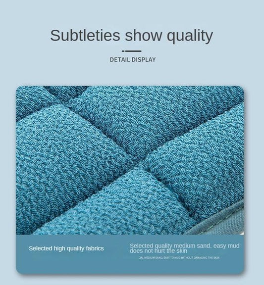 Two-Piece Bath Towel Set - Back Cleanser for Deep Skin Cleansing - Scrub Washcloth for Shower - Suitable for V1188-ZXY-131-167