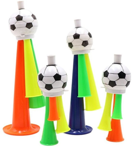 Football Horn for Fans - Stadium Cheering Accessories - Set of 3 - Sports Horn Toy - Football Horn Football | V1188-ZXY-131-205