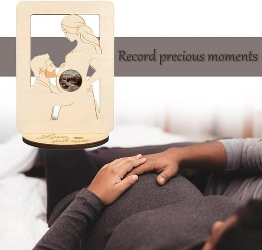 Memorial Photo Frame - Baby Ultrasound Memorial Frame - Newborn Memorial Stand - Style A V1188-ZXY-131-223