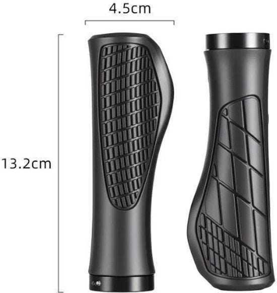 Bicycle grips - Mountain bike grips - 1 pair, including installation tools - Ergonomic bicycle grips | Green V1188-ZXY-131-296