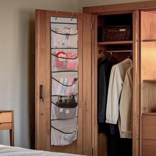 Hanging Storage Bags - Hanging Storage Boxes - Comes with 5 Mesh Pockets - Perfect as Hanging Storage Boxes V1188-ZXY-131-362