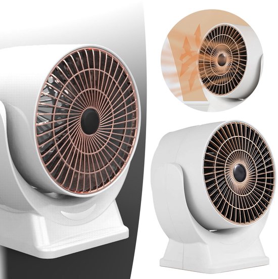 Portable camping heater - Energy efficient - Fast hot air heating for home - Office - Home - Small table V1188-ZXY-131-419