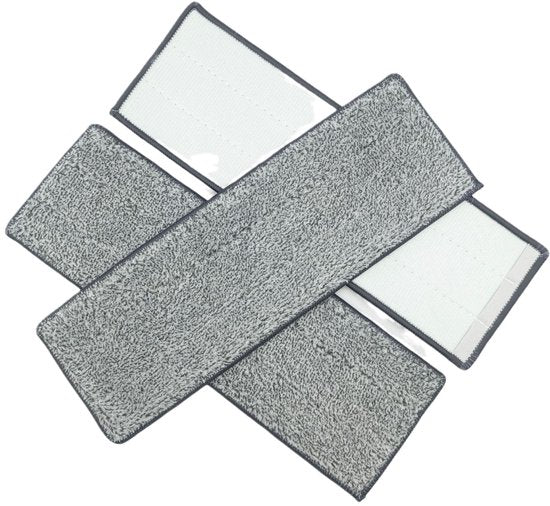 Mop Pads - Universal Replacement, Washable Wet and Dry Mop Pads - Fits Most 28-33cm Velcro Mops. Floor V1188-ZXY-131-422