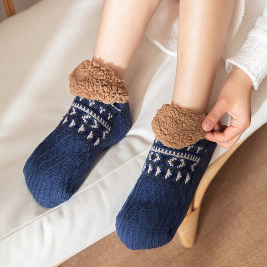 Floor socks - Home socks - Men's floor socks - Warm autumn/winter socks - Warm socks for home - Postpartum V1188-ZXY-131-472