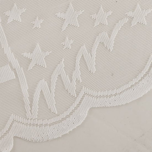 Window Screen - Ice Flower Christmas Tree Window Screen - Metal Mesh - European and American - Christmas - V1188-ZXY-131-504