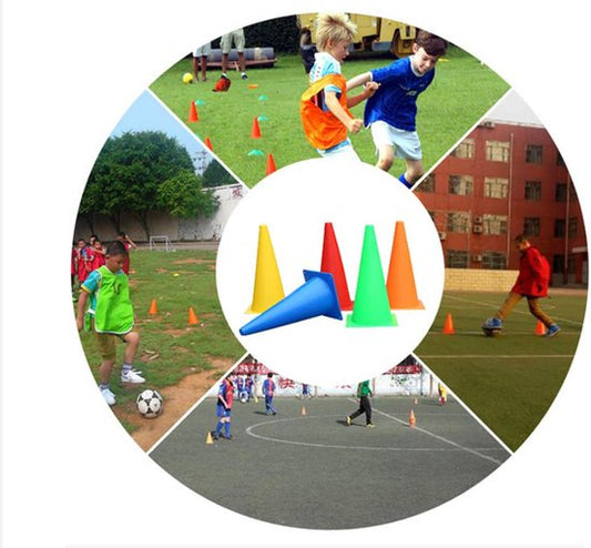 18 pieces of training equipment for outdoor sports - obstacle course for soccer training - cone markers for V1188-ZXY-131-605