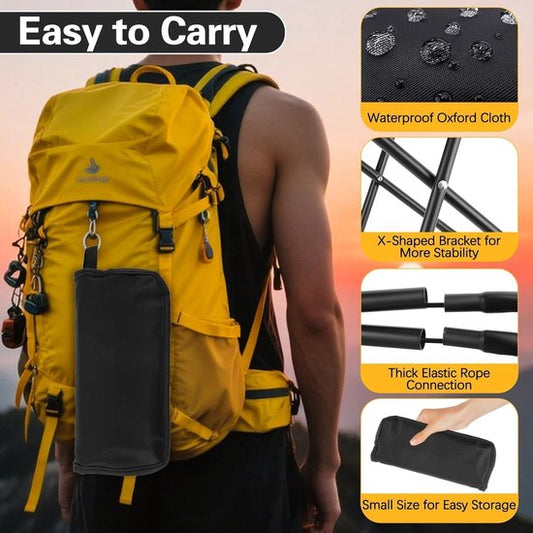 Folding Chair - Fishing Stool - Camping Folding Stool - Mini Folding Chair - Outdoor Folding Chair - Suitable V1188-ZXY-131-631