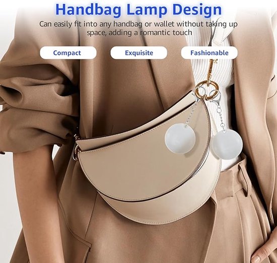 Night Light - With Automatic Sensor Function - Keychain - Gift for Girls and Women - Accessory for Women's V1188-ZXY-131-685