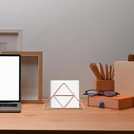 Tissue Holder - Stainless Steel Napkin Holder - Metal Napkin Holder - Triangular Napkin Holder - Paper Napkin V1188-ZXY-131-707