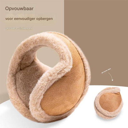 Earmuffs - Warm earmuffs - Winter antifreeze ear warmers - Extra large and thick - Back earmuffs - Fleece V1188-ZXY-131-840