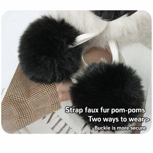 Fleece winter hat - Warm hat with thickened ear flaps - Soft, comfortable and frost-resistant - Stylish V1188-ZXY-131-908