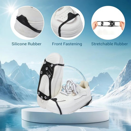 Snow boots with non-slip soles - Set of 2 - Safe walking on icy and snowy roads - Suitable for size M (40-45) V1188-ZXY-131-932
