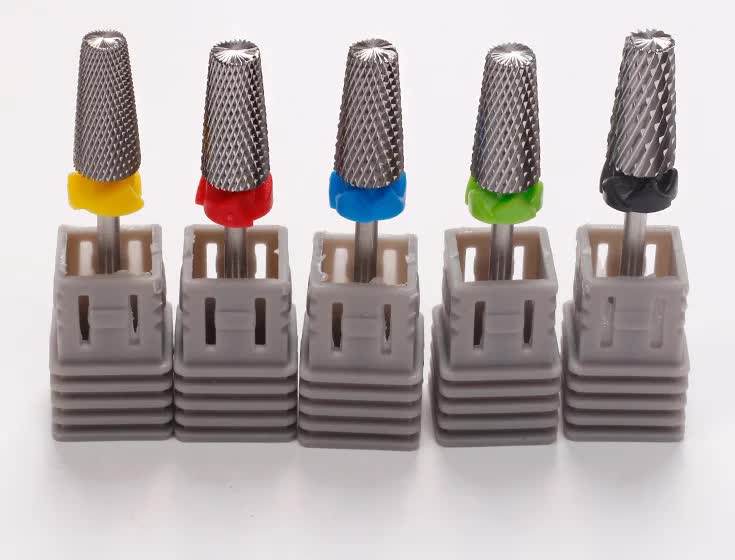 5-in-1 Nail Cutter Bit - Coated Tungsten Grinding Head - for Manicure and Pedicure 1 piece C V1189-HB001CYTC00089