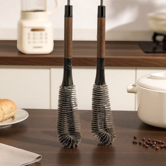 Bottle brush-bottle brush-cleaning brush-2 in 1 cleaning brush-crevice brush-flexible brush-360 degrees can V1189-HB001HWH000019