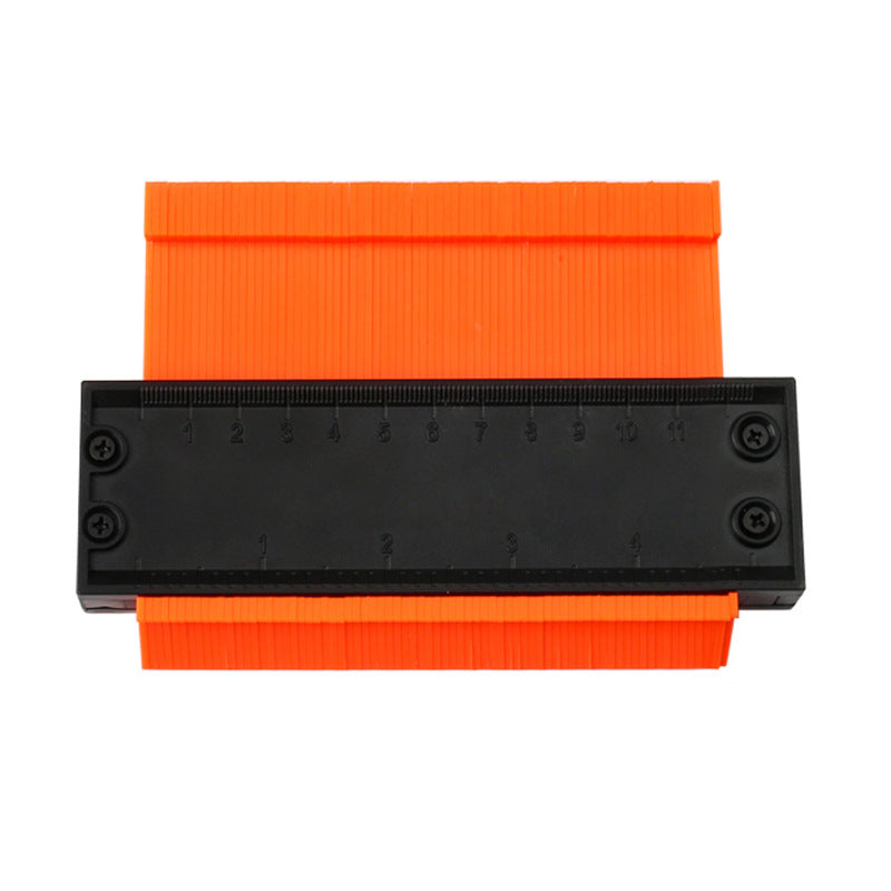 Contour irregular shape ruler contour gauge copy ruler with lock woodworking measurement shape ruler arc V1189-HB001WSRF00003