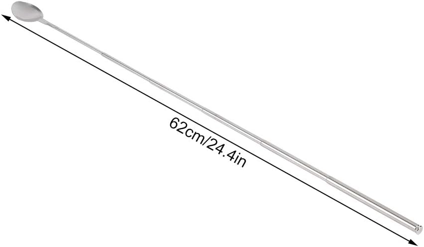 Long spoon, telescopic stainless steel spoon for tableware V1189-HB001WSRG00013