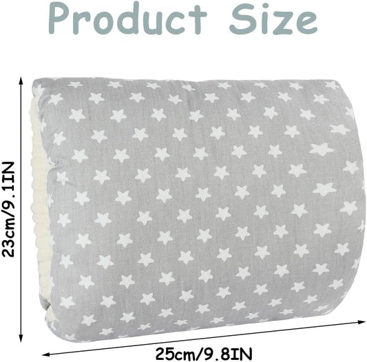 Nursing Pillow - For Breast and Bottle Feeding - Adjustable Height - Suitable for Crib and Bed - Washable V1189-HB001WSRT00024