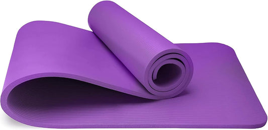 Yoga Mat - Unisex - Non-slip Thick Foam Fitness Exercise Mat - With Portable Strap - Lightweight Home Fitness V1189-HB001ZSSA00050