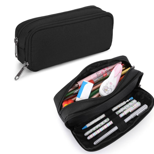 Pencil Case - Stationery Pencil Case - Large Capacity Zipper Pocket - Large Capacity Storage Pencil Case - V1189-HB001ZSSG00135