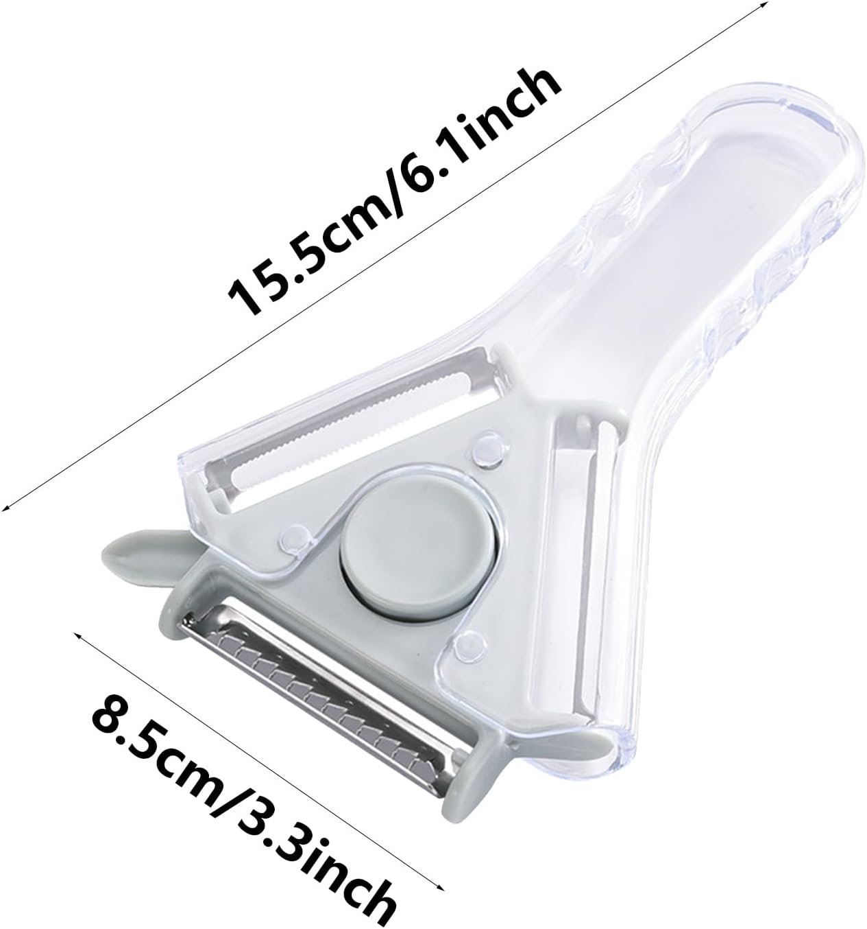 Grater - Cheese Grater - Portable Switchable Peeler - Small Switchable Stainless Steel Food Grater - with V1189-HB001ZSSG00219