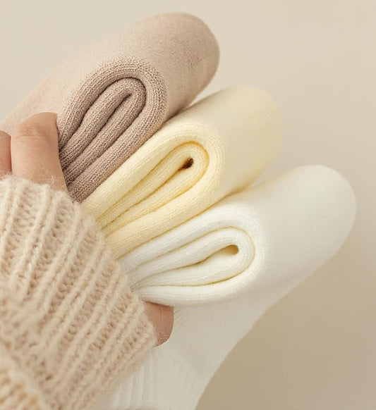 Fleece Socks - Autumn/Winter Warm Socks for Women - Thick Thermal Boot Socks - Soft and Fluffy Slipper Socks V1189-HB003CHJD00004