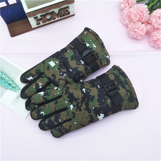 TAIAOJING Kids Winter Snow Ski Gloves Kids Winter Warm Windproof Cold Weather Outdoor Sports Gloves For Boys V1189-LWWAL-20260325-00421