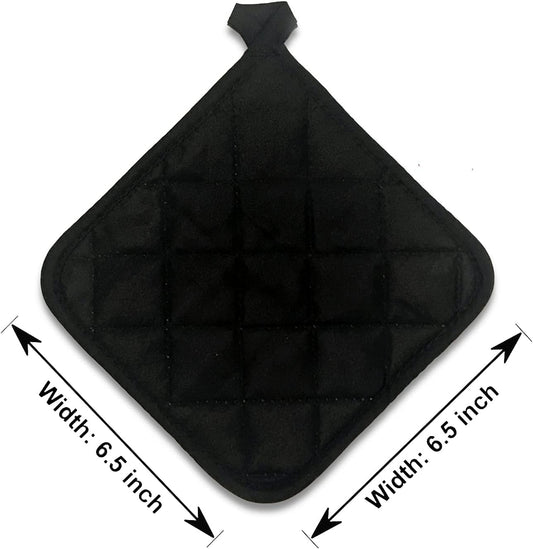 5Pcs Kitchen Pot Holders Set Heat Resistant Pure Cotton Potholders Kit Trivets Large Coasters Hot Pads Pot V1189-LWWAL-20260325-00557