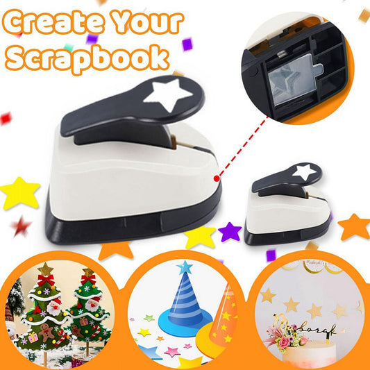 3Pcs Star Hole Punch, Star Punch, Star Paper Punch, Star Hole Puncher, Star Puncher for Crafts, Paper Punch V1189-LWWAL-20260325-00612