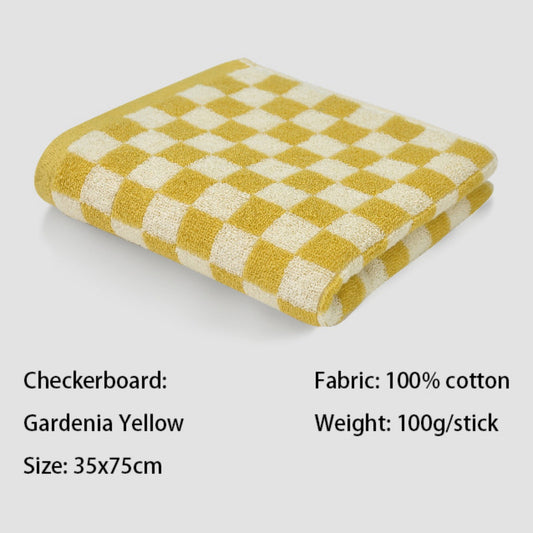 Checkered Bath Towels for Bathroom, Shower Towels 30" x 14", Super Soft and Quick Dry, Colorful Towel for V1189-LWWAL-20260325-00698