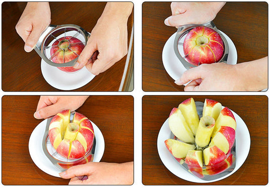 PALIFEUR Stainless Steel Apple Slicer Easy Cut Apple Corer 8-Slice Thin Apple Slicer and Corer Classic Apple V1189-LWWAL-20260325-00936