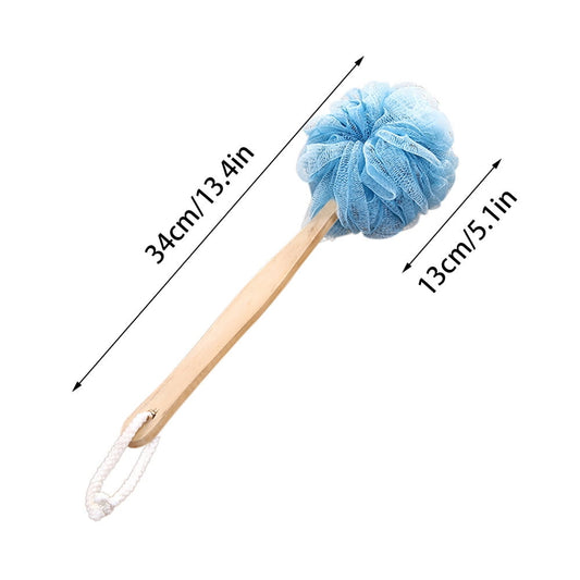 PALIFEUR Back Scrubber for Shower, Soft Loofah with Handle, Fluffyies Loofah on a Stick, Exfoliating Shower V1189-LWWAL-20260325-00957