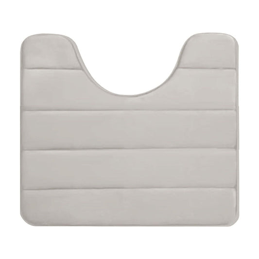 PALIFEUR Memory Foam Toilet Rug, Non-Slip Bathroom Rugs, Toilet Rugs U Shaped Washable, Commode Contour Rug, V1189-LWWAL-20260325-00958