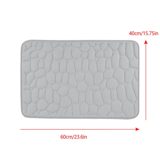 Dmlowu Bathroom Rugs - Ultra Absorbent Non-Slip Floor Bath Mat, Super Soft Shower Mat for Bath Tub, Machine V1189-LWWAL-20260325-01009