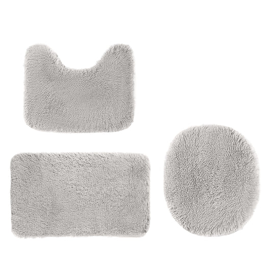 PALIFEUR Bathroom Rugs Sets, Non-Slip Bath Mat Set 3 Piece, Soft Comfortable Washable Bathroom Mat Set, V1189-LWWAL-20260325-01022