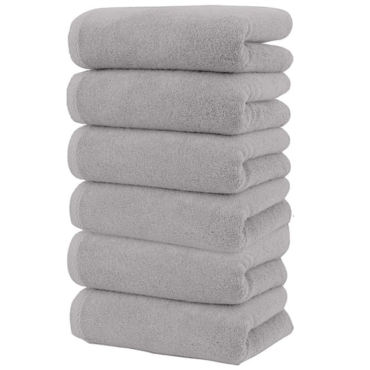 Clearance! PALIFEUR 6 Pcs Cotton Towels Soft Bath Towels, Highly Absorbent Towels for Bathroom Kitchen Gym, V1189-LWWAL-20260325-01053