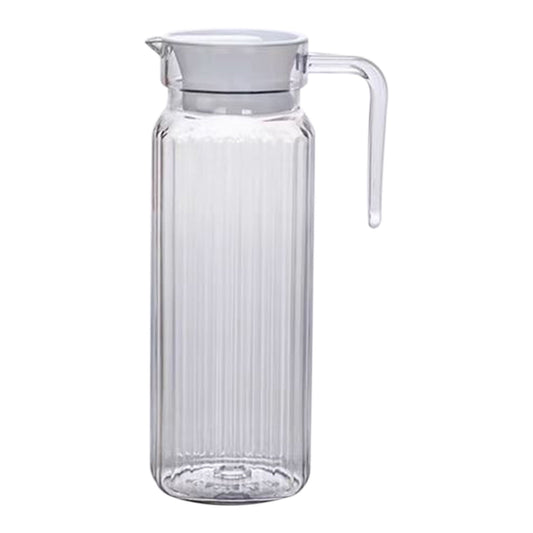 PALIFEUR Water Pitcher with Lid, 2 L Plastic Pitcher for Tea & Juice Water, Hot/Cold Water Jug, Tea Pitcher, V1189-LWWAL-20260325-01207